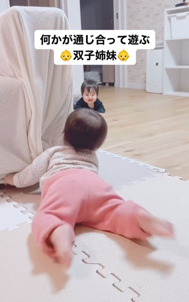 双子にしか分からない遊び
