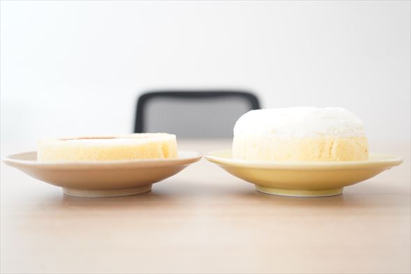 盛りすぎ！プレミアムロールケーキ