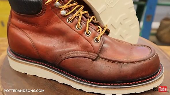 ブーツ リメイク ビフォアフ