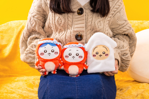 ちいかわ たこイカくじ」登場 たこ＆イカコスチュームの限定ちい