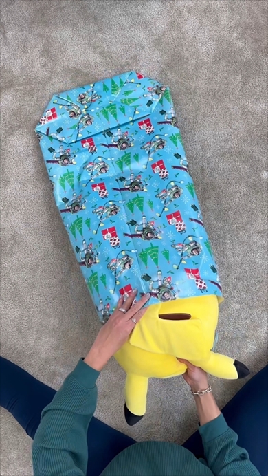 ラッピング　ピカチュウ