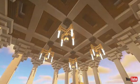 宮殿は中もしっかり作り込み