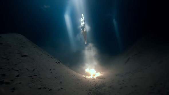 フリーダイビング・水中