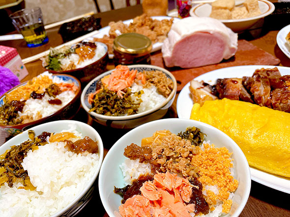 米パーティーの様子