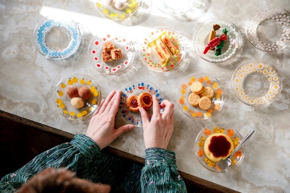 アデリアレトロ プレート120