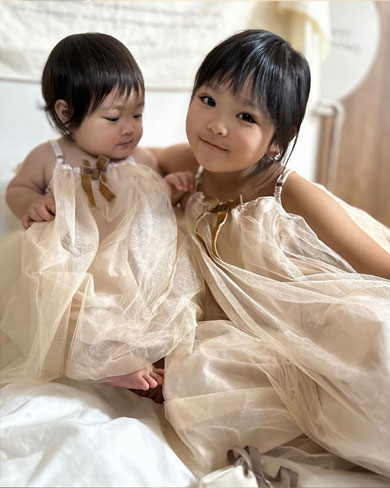 1歳の誕生日を迎えた女の子