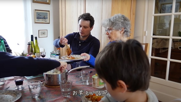 フランス人の義理母に酢豚