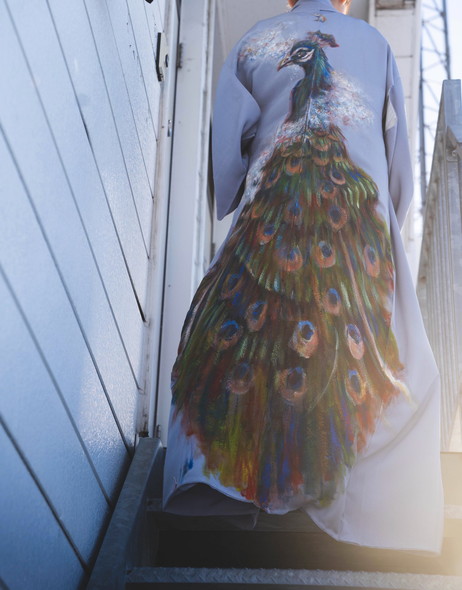 着物にくじゃく