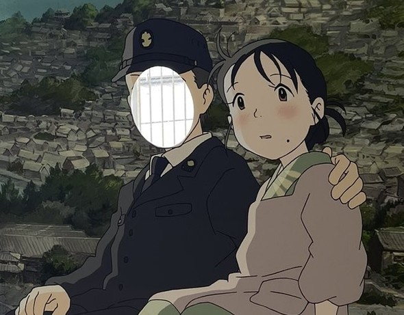 顔ハメしづらいパネル