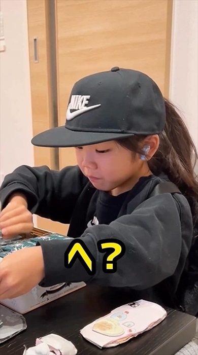 娘が工作した白い恋人がすごい