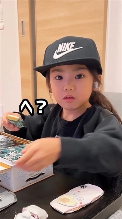 娘が工作した白い恋人がすごい