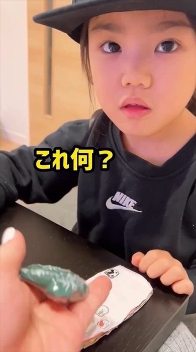 娘が工作した白い恋人がすごい