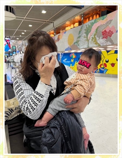 初孫・寿々ちゃんちゃんと別れに号泣する北斗晶