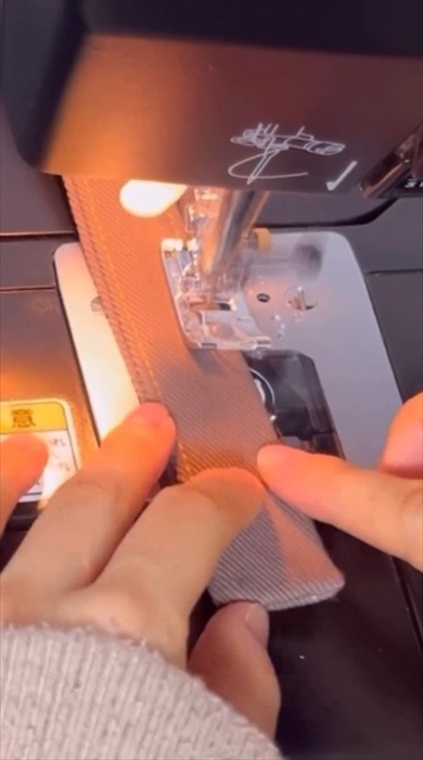 はかなくなったデニムをリメーク