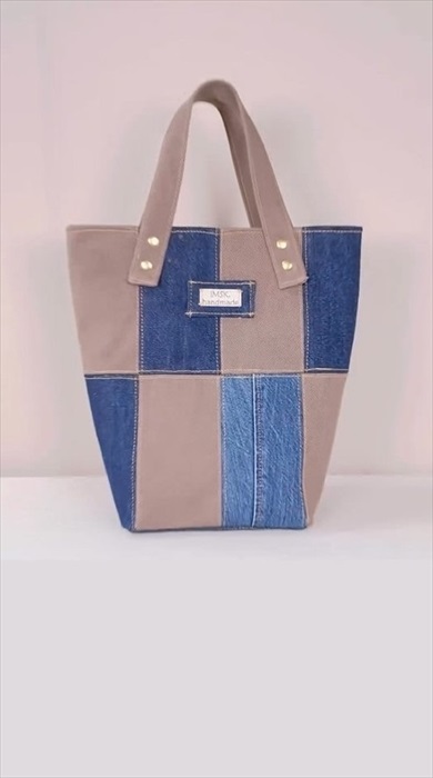 はかなくなったデニムをリメーク