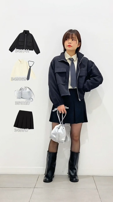 GU ネクタイシャツ 2色 取り外し 組み合わせ 工夫 アレンジ