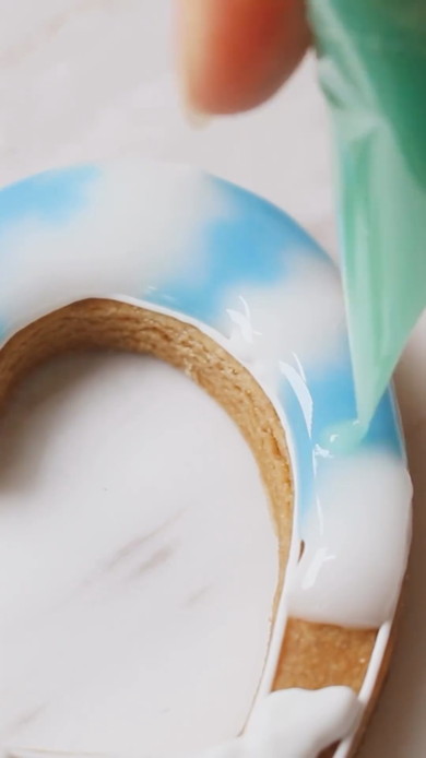 空色シャカシャカクッキー製作過程