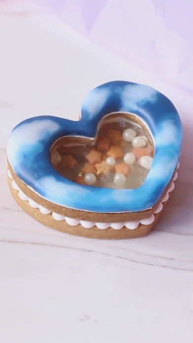 空色シャカシャカクッキー製作過程