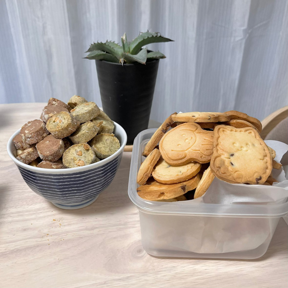 バレンタインデー 彼氏用 余った クッキー 仕方なく 私が食べる用 後処理