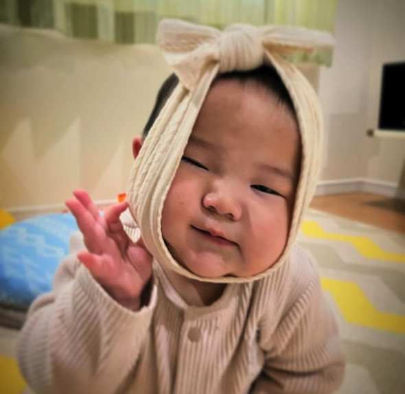 おたふくリボンの赤ちゃん