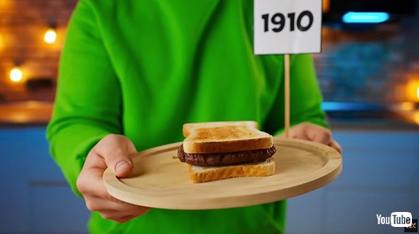 ハンバーガー 歴史 料理