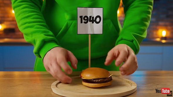 ハンバーガー 歴史 料理