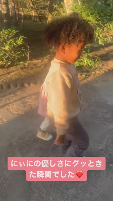 3歳のお兄ちゃんと1歳の妹ちゃん