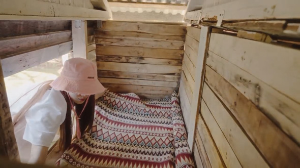 保護 子犬 ハウス DIY 廃材 手作り ベトナム ダラット