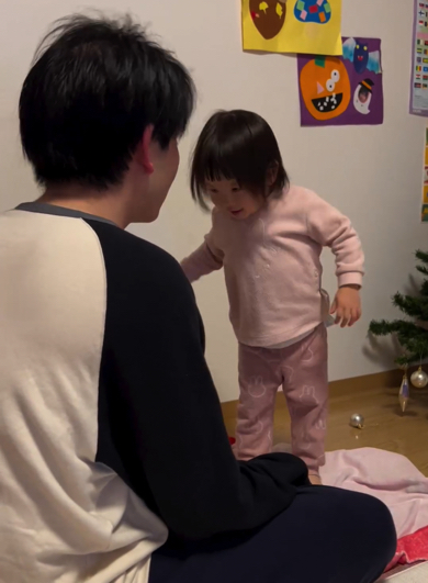 「パパのこと好き？」に「うん！」と答える娘