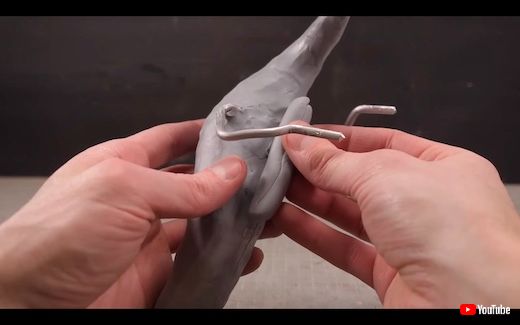 サメ ドラゴン シャーク キメラ ハイブリッド モンスター クリーチャー フィギュア 造形 粘土