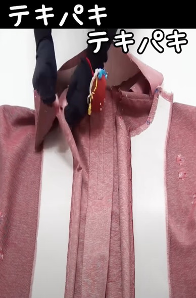 着物リメークおばあちゃん