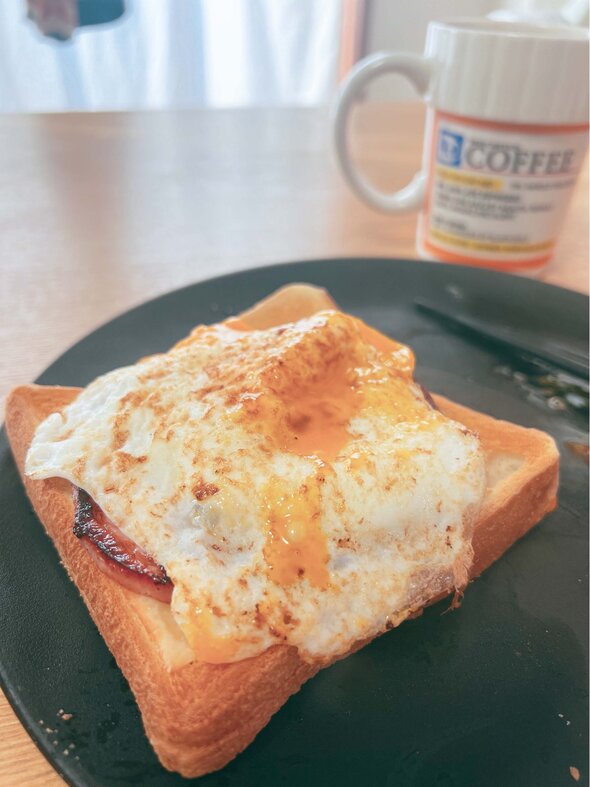 11歳のお子さんが作ってくれた朝ごはん01