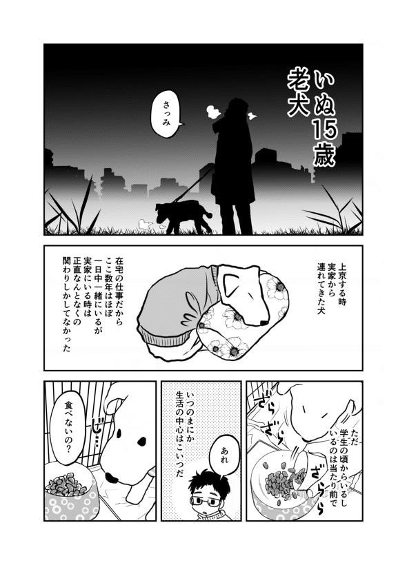 愛犬の老いに直面した話