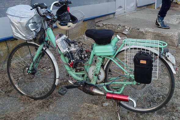 手作り 原動機付自転車