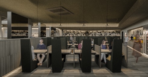 ポケモンカードゲームの公認ラウンジ「POKÉMON CARD LOUNGE」のイメージ