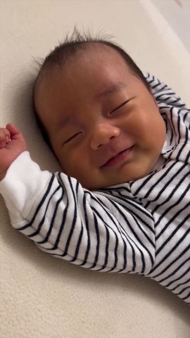 にっこり赤ちゃん