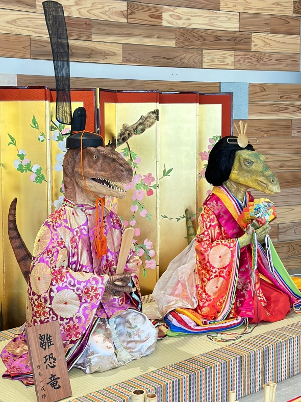 福井県立恐竜博物館 ひな祭り