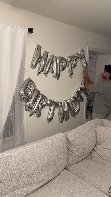 妻の誕生日にサプライズするべく午前3時から作業する夫