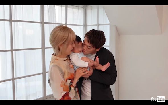 おばたのお兄さん＆山崎夕貴と息子