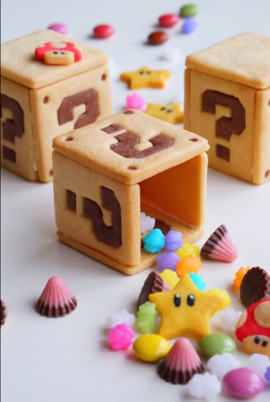 ハテナブロック風クッキー
