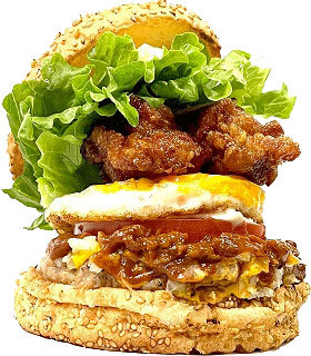 ラッキーピエロ　ご当地　ハンバーガー　ラッピ　北海道　グルメ