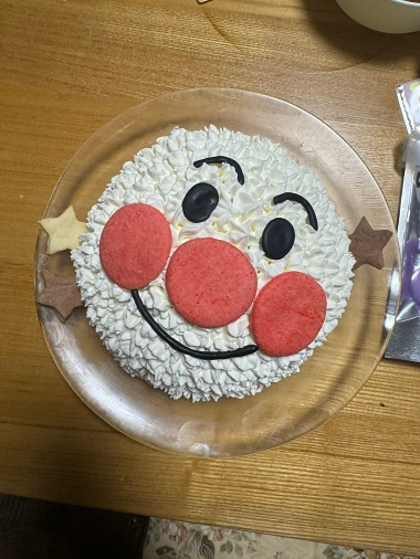 アンパンマン 誕生日ケーキ 子育て