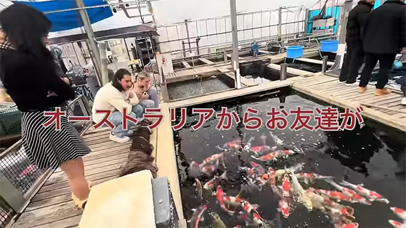 オーストラリアからお友達が