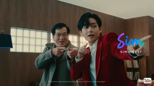 ジャッキー・チェンと「BTS」V