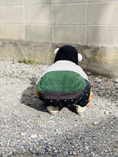 おしりをこちらに向ける