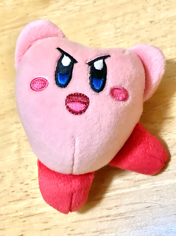 ハート型 カービィ 顎線 ハッピーセット マクドナルド ぬいぐるみ おもちゃ 個体差