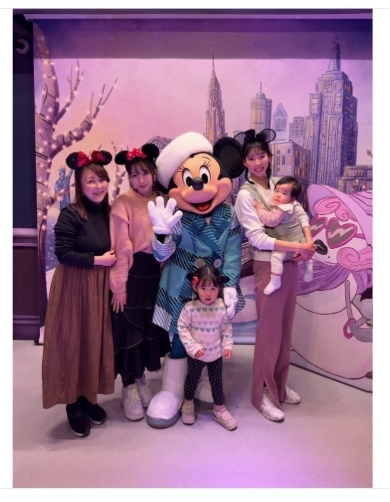 東京ディズニーランドに行ったつちやかおり