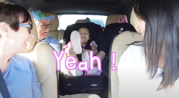 アメリカ義両親がサプライズ来訪