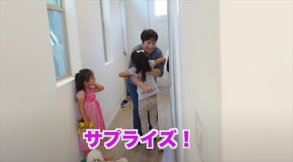 アメリカ義両親がサプライズ来訪