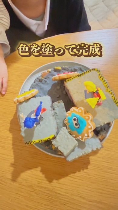 スプラトゥーン風スイーツをママが手作り